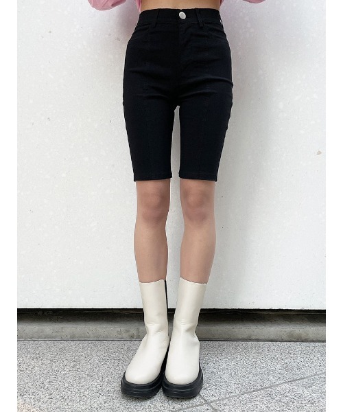 ENVYM(アンビー)の「バイカーSPT(その他パンツ・レディース・ブラック/グレー・S/M)」の12枚目の写真