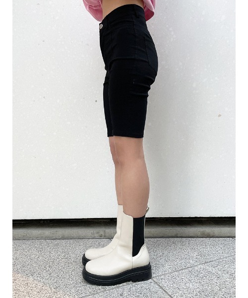 ENVYM(アンビー)の「バイカーSPT(その他パンツ・レディース・ブラック/グレー・S/M)」の13枚目の写真