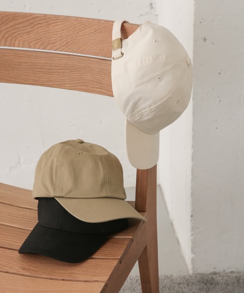 URBAN RESEARCH DOORS（アーバンリサーチドアーズ）の「ツイルキャップ（キャップ・レディース・ブラック/ベージュ/オフホワイト・ONE）」の10枚目の写真