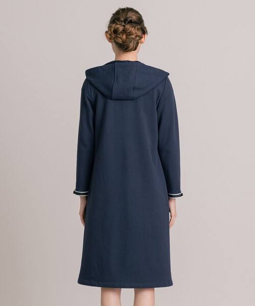 TOCCA(トッカ)の「【洗える!】SPROUT ロングフーディー(パーカー・レディース・ネイビー系・X-SMALL/MEDIUM)」の8枚目の写真