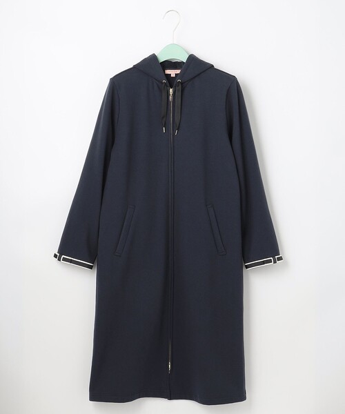 TOCCA(トッカ)の「【洗える!】SPROUT ロングフーディー(パーカー・レディース・ネイビー系・X-SMALL/MEDIUM)」の6枚目の写真