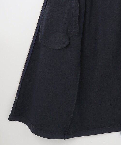 TOCCA(トッカ)の「【洗える!】SPROUT ロングフーディー(パーカー・レディース・ネイビー系・X-SMALL/MEDIUM)」の7枚目の写真