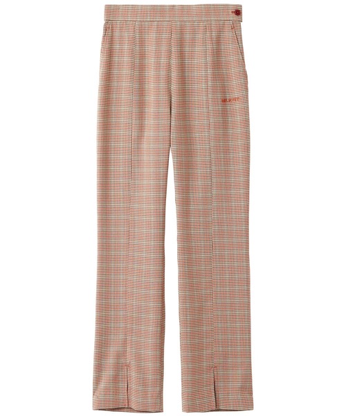 MILKFED.（ミルクフェド）の「PLAID CENTER SLIT PANTS（その他パンツ・レディース・オレンジ/ライトグリーン・ONE SIZE）」の16枚目の写真