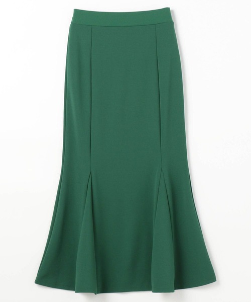 NICOLE white（ニコルホワイト）の「カットジョーゼット マーメードスカート ロング丈（スカート・レディース・ブラック/ピンク/ブルー/グリーン・FREE）」の8枚目の写真