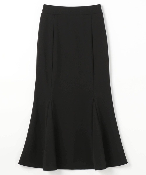 NICOLE white（ニコルホワイト）の「カットジョーゼット マーメードスカート ロング丈（スカート・レディース・ブラック/ピンク/ブルー/グリーン・FREE）」の9枚目の写真