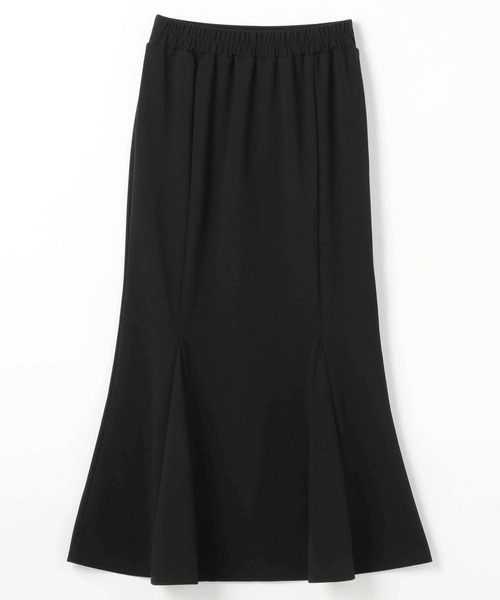 NICOLE white（ニコルホワイト）の「カットジョーゼット マーメードスカート ロング丈（スカート・レディース・ブラック/ピンク/ブルー/グリーン・FREE）」の11枚目の写真