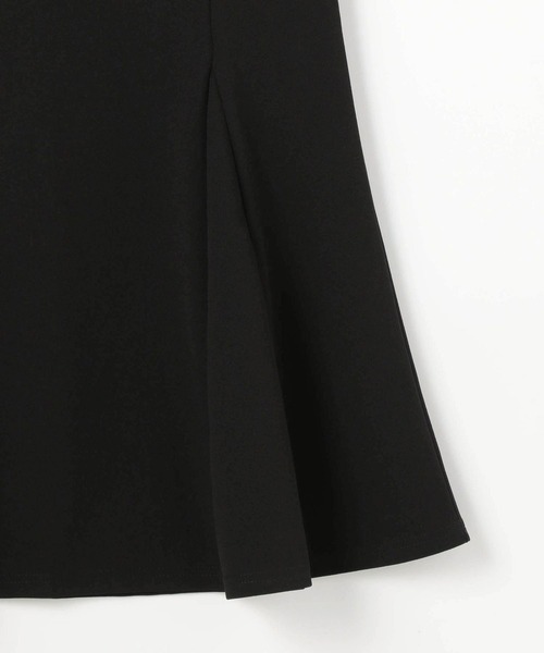 NICOLE white（ニコルホワイト）の「カットジョーゼット マーメードスカート ロング丈（スカート・レディース・ブラック/ピンク/ブルー/グリーン・FREE）」の13枚目の写真