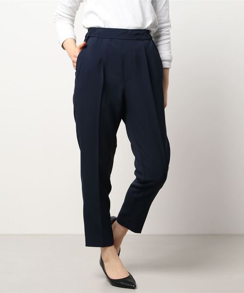 Te chichi（テチチ）の「ダブルクロスイージーテーパードパンツ（その他パンツ・レディース・グレー/ネイビー/ピンク/ブルー・ﾌﾘ-）」の8枚目の写真