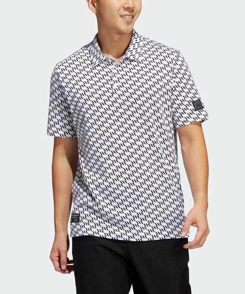 【CPG GOLF 】ジオメトリック半袖ポロシャツ サイズ3 大きいサイズ OAKLEY(オークリー) ゴルフ ジオメトリック柄 半袖