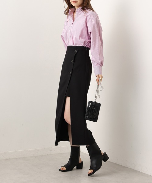 one after another NICE CLAUP(ワンアフターアナザーナイスクラップ)の「ブーツサンダル(ブーツ・レディース・アイボリー/ブラック・S/M/L)」の3枚目の写真