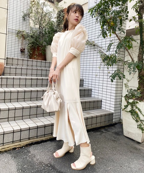 one after another NICE CLAUP(ワンアフターアナザーナイスクラップ)の「ブーツサンダル(ブーツ・レディース・アイボリー/ブラック・S/M/L)」の19枚目の写真