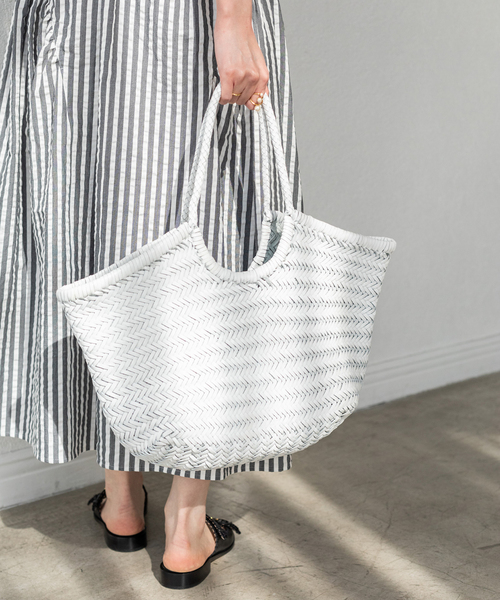 IENA(イエナ)の「【DRAGON/ドラゴン】 NAMTUCKET BASCKETバッグ◆(トートバッグ・レディース・ホワイト/グレー系その他・FREE)」の22枚目の写真