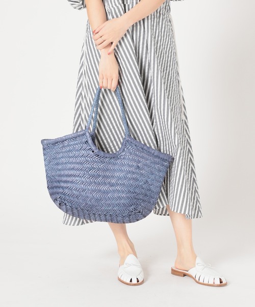 IENA(イエナ)の「【DRAGON/ドラゴン】 NAMTUCKET BASCKETバッグ◆(トートバッグ・レディース・ホワイト/グレー系その他・FREE)」の5枚目の写真