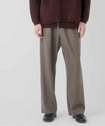 UNDECORATED（アンデコレイテッド）の「UNDECORATED アンデコレイテッド / S140 Wool Knit Pt ウール ニットパンツ（セットアップ） イージーパンツ / UDF22401（その他パンツ・メンズ）」