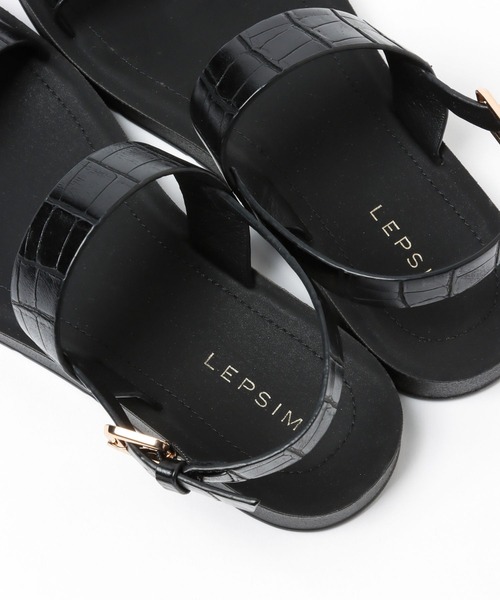 LEPSIM（レプシィム）の「【ゼロかる】2ベルトサンダル　264171（サンダル・レディース・ゴールド系その他/ブラック/パープル系その他・MEDIUM/LARGE/SMALL）」の17枚目の写真