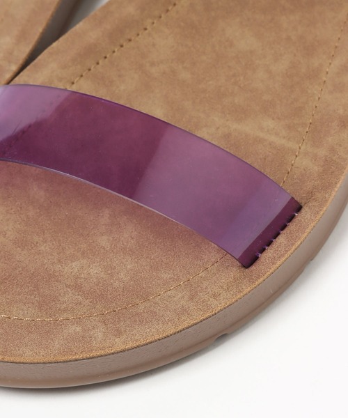 LEPSIM（レプシィム）の「【ゼロかる】2ベルトサンダル　264171（サンダル・レディース・ゴールド系その他/ブラック/パープル系その他・MEDIUM/LARGE/SMALL）」の21枚目の写真