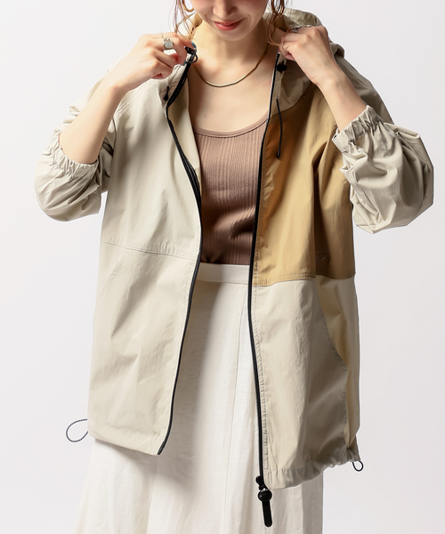 B.C STOCK(ベーセーストック)の「SWG ROLL ムービングマウンテンパーカー(ブルゾン・メンズ・ブラック/ベージュ/カーキ・SMALL/MEDIUM/LARGE)」の1枚目の写真