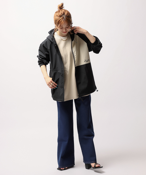 B.C STOCK(ベーセーストック)の「SWG ROLL ムービングマウンテンパーカー(ブルゾン・メンズ・ブラック/ベージュ/カーキ・SMALL/MEDIUM/LARGE)」の17枚目の写真