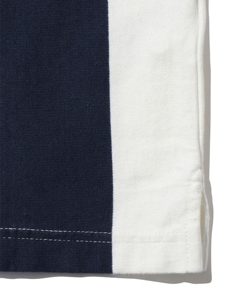 Levi's（リーバイス）の「ラグビーロングスリーブシャツ WALL PAPER STRIPE（ポロシャツ・メンズ・ブルー・XL/M/S/L）」の13枚目の写真