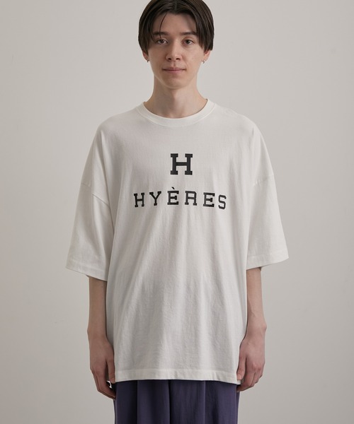 JUNRED(ジュンレッド)の「ビッグフォントプリントルーズTEE(Tシャツ/カットソー・メンズ・ホワイト/チャコールグレー/グリーン・S/M/L)」の16枚目の写真