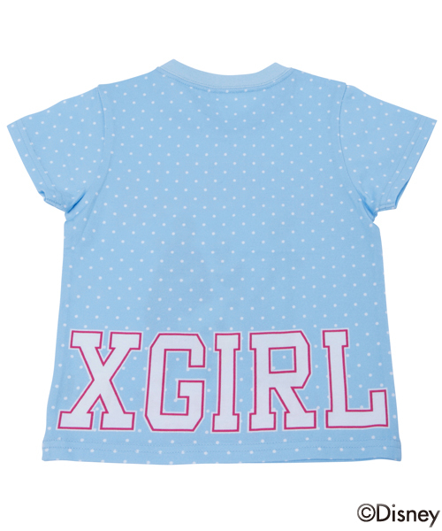 X-girl Stages(エックスガールステージス)の「Disney(ディズニー)【アナと雪の女王】 S/S TEE FROZEN (4T~7T)(Tシャツ/カットソー・キッズ・ホワイト/ブラック/ライトブルー・4T/6T/7T/5T)」の9枚目の写真