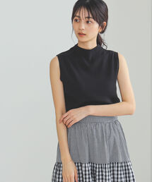 BEAMS HEART | BEAMS HEART / ノースリーブ ハイネック プルオーバー(Tシャツ/カットソー)