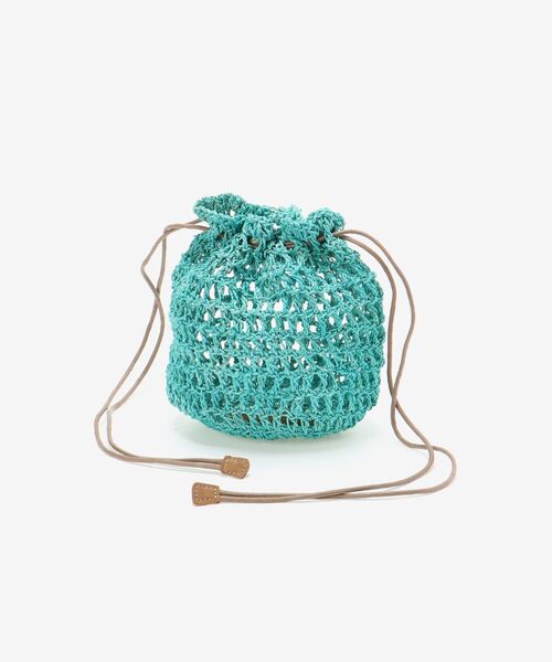 le.coeur blanc（ルクールブラン）の「BAGMATI ネットバッグ（ハンドバッグ・レディース・イエロー/ブルー/モカ・FREE）」の10枚目の写真