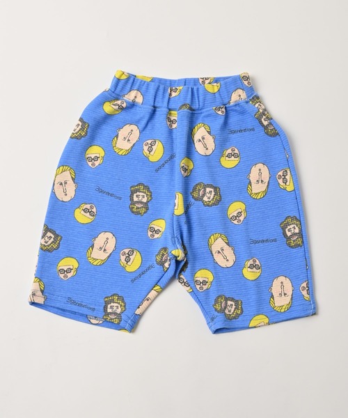 HOGAN RANCH WEAR（ホーガンランチウエア）の「ソウガラサルエルハーフパンツ（80～130cm）（その他パンツ・キッズ・オフホワイト/マルチ/アイボリー/ピンク/ストライプ/ブルー/ライトグリーン/グリーン・90/80/120/100/130/110）」の5枚目の写真