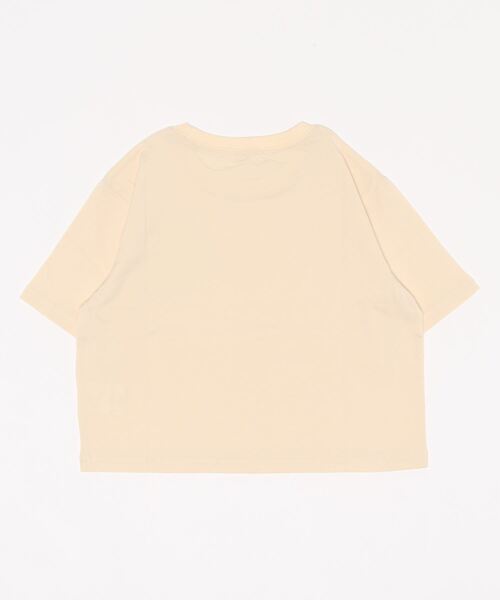 BABYDOLL（ベビードール）の「ショート丈 Tシャツ 6596K（Tシャツ/カットソー・キッズ・オフホワイト/ブルー・120cm/130cm/140cm/150cm）」の3枚目の写真