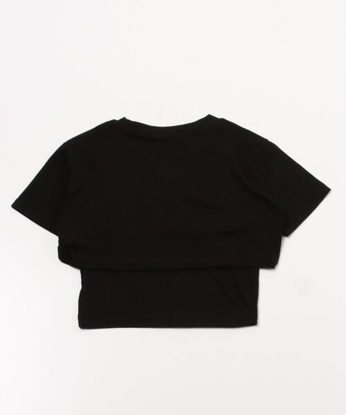 WC(ダブル シー)の「カットアウトセットピチT(Tシャツ/カットソー・レディース・ブラック/ホワイト・FREE)」の4枚目の写真