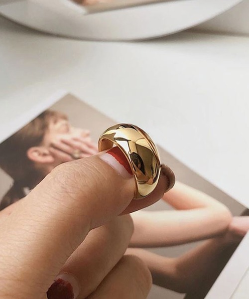 LUGG NAGG（ラグナグ）の「ステンレス製リング（リング・レディース・ゴールド・#11/#12）」の3枚目の写真