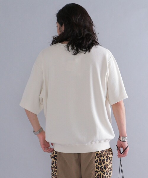 Russell Athletic（ラッセルアスレティック）の「*【SHIPS別注】RUSSELL ATHLETIC: アニマル ロゴ ショートスリーブ スウェット（Tシャツ/カットソー・メンズ・オフホワイト/コバルトブルー/グレー/ライトグレー/ネイビー/ベージュ・X-LARGE/SMALL/MEDIUM/LARGE）」の15枚目の写真