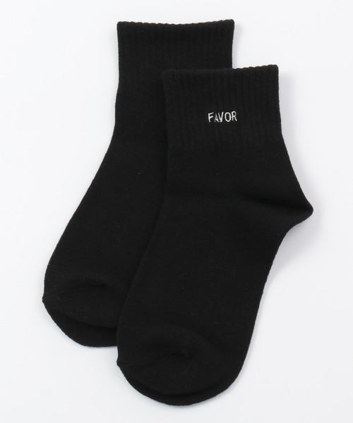 Honeys（ハニーズ）の「ショート丈ロゴソックス（ソックス/靴下・レディース・グリーン/ブラック/ブラック×ホワイト/イエロー/ホワイト/ホワイト×ブラック/ブルー/オレンジ・FREE）」の13枚目の写真