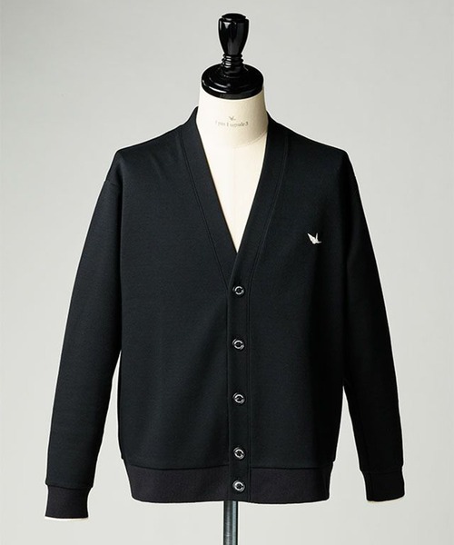 1 piu 1 uguale 3（ウノピゥウノウグァーレトレ）の「V-CARDIGAN（カーディガン/ボレロ・メンズ・ブラック/グレー・Ⅲ/Ⅳ/Ⅴ）」の3枚目の写真