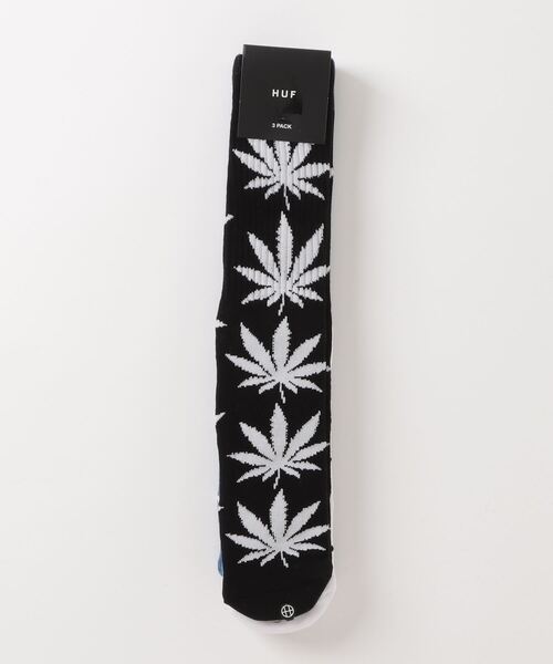 HUF(ハフ)の「【HUF】ハフ ESSENTIALS PLANTLIFE SOCK 3PACK ソックス 靴下 3足パック 3Pセット SK00465 SK00738(ソックス/靴下・メンズ・マルチ/その他/その他1/その他2/その他3/その他4・FREE)」の4枚目の写真