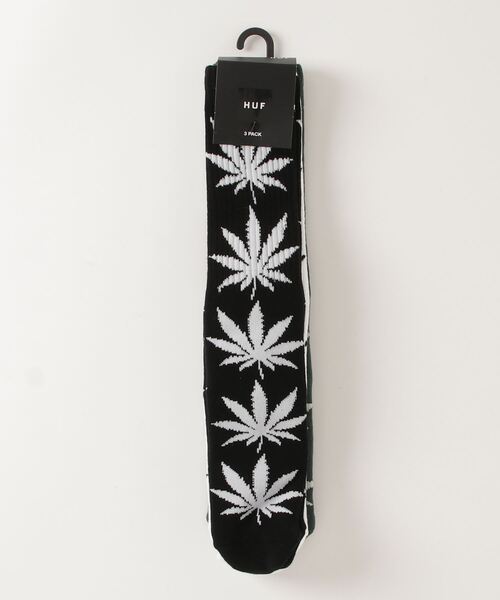 HUF(ハフ)の「【HUF】ハフ ESSENTIALS PLANTLIFE SOCK 3PACK ソックス 靴下 3足パック 3Pセット SK00465 SK00738(ソックス/靴下・メンズ・マルチ/その他/その他1/その他2/その他3/その他4・FREE)」の3枚目の写真