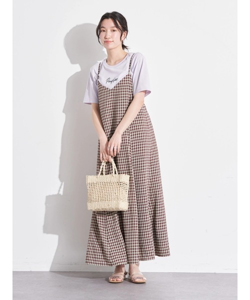 earth music&ecology（アースミュージックアンドエコロジー）の「peuplier Tシャツ（Tシャツ/カットソー・レディース・ブラック/ラベンダー/その他7/ホワイト系その他2/ホワイト系その他4・S/M）」の13枚目の写真