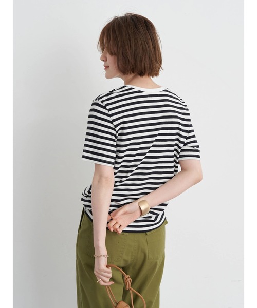 earth music&ecology（アースミュージックアンドエコロジー）の「peuplier Tシャツ（Tシャツ/カットソー・レディース・ブラック/ラベンダー/その他7/ホワイト系その他2/ホワイト系その他4・S/M）」の20枚目の写真