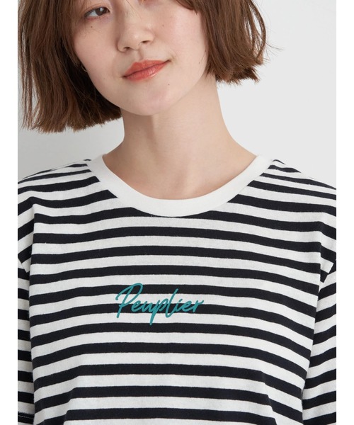 earth music&ecology（アースミュージックアンドエコロジー）の「peuplier Tシャツ（Tシャツ/カットソー・レディース・ブラック/ラベンダー/その他7/ホワイト系その他2/ホワイト系その他4・S/M）」の16枚目の写真