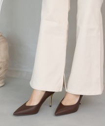 RANDA | Vカットピンヒールパンプス(パンプス)