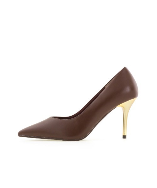 RANDA（ランダ）の「Vカットピンヒールパンプス（パンプス・レディース・ブラック/ベージュ/ブラウン・23/24/25/25.5/22.5/24.5/23.5/22）」の10枚目の写真