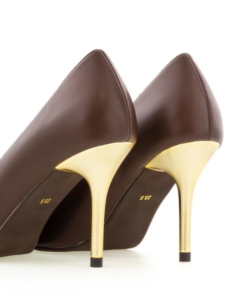 RANDA（ランダ）の「Vカットピンヒールパンプス（パンプス・レディース・ブラック/ベージュ/ブラウン・23/24/25/25.5/22.5/24.5/23.5/22）」の11枚目の写真