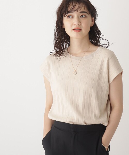 OPAQUE.CLIP（オペークドットクリップ）の「◆変形リングモチーフネックレス（ネックレス・レディース・ゴールド/シルバー・00）」の5枚目の写真