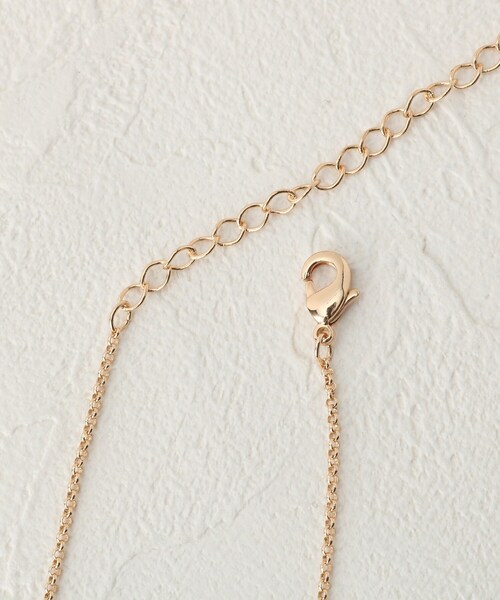 OPAQUE.CLIP（オペークドットクリップ）の「◆変形リングモチーフネックレス（ネックレス・レディース・ゴールド/シルバー・00）」の7枚目の写真
