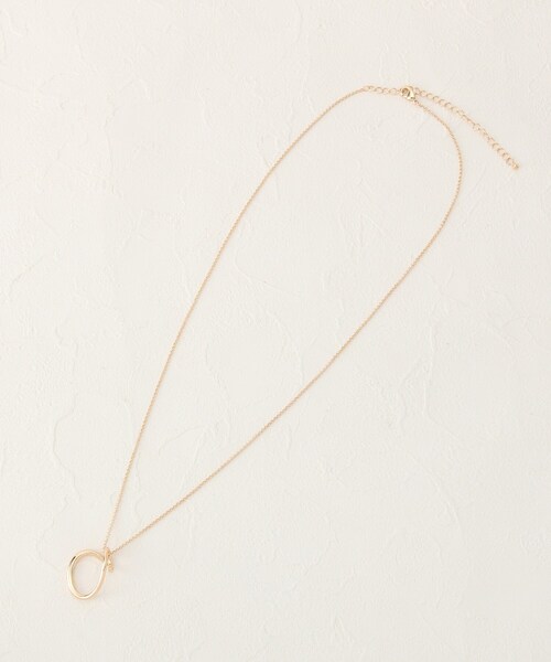 OPAQUE.CLIP（オペークドットクリップ）の「◆変形リングモチーフネックレス（ネックレス・レディース・ゴールド/シルバー・00）」の8枚目の写真