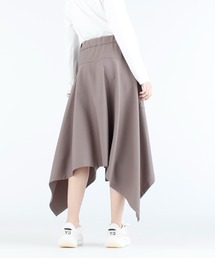 Y-3　ワイスリー　クラシックリファインドウールスカート　アシンメトリー　グレー Y-3” リファインドウールアシンメトリースカート (Y-3/スカート