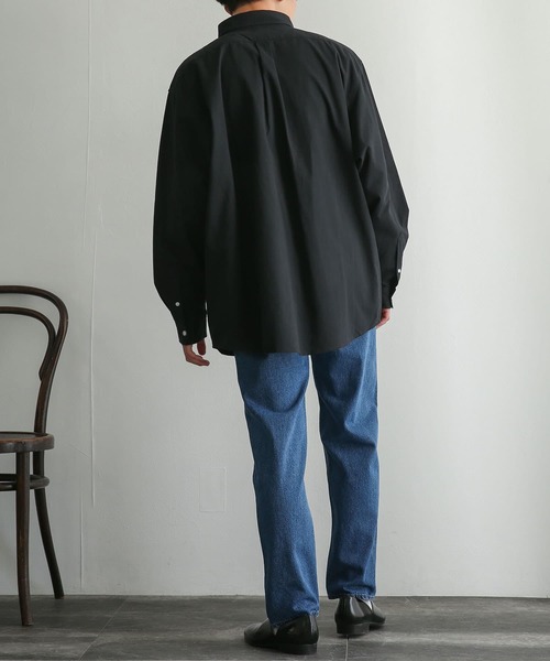 SENSE OF PLACE by URBAN RESEARCH（センスオブプレイスバイアーバンリサーチ）の「デニムテーパードパンツ（デニムパンツ・メンズ・インディゴブルー/ライトインディゴブルー・MEDIUM/LARGE）」の20枚目の写真