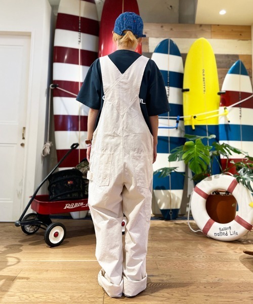 GREEN BOWL（グリーンボウル）の「グリーンボウル【GREEN BOWL】Duck Overall（サロペット/オーバーオール・メンズ・キナリ/ブラック・FREE）」の7枚目の写真