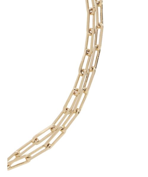 EMODA（エモダ）の「ミニマルロゴチェーンブレスレット（ネックレス・レディース・シルバー/ゴールド・FREE）」の6枚目の写真