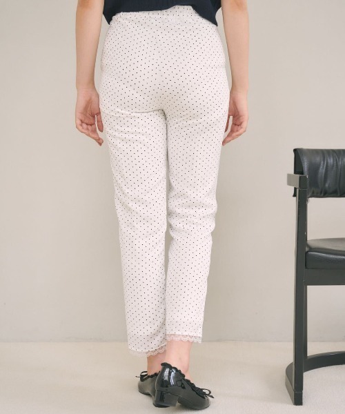 MIRO AMURETTE サイドプリーツパンツ MIRO AMURETTE（ミロアミュレット）の「side pleats pants